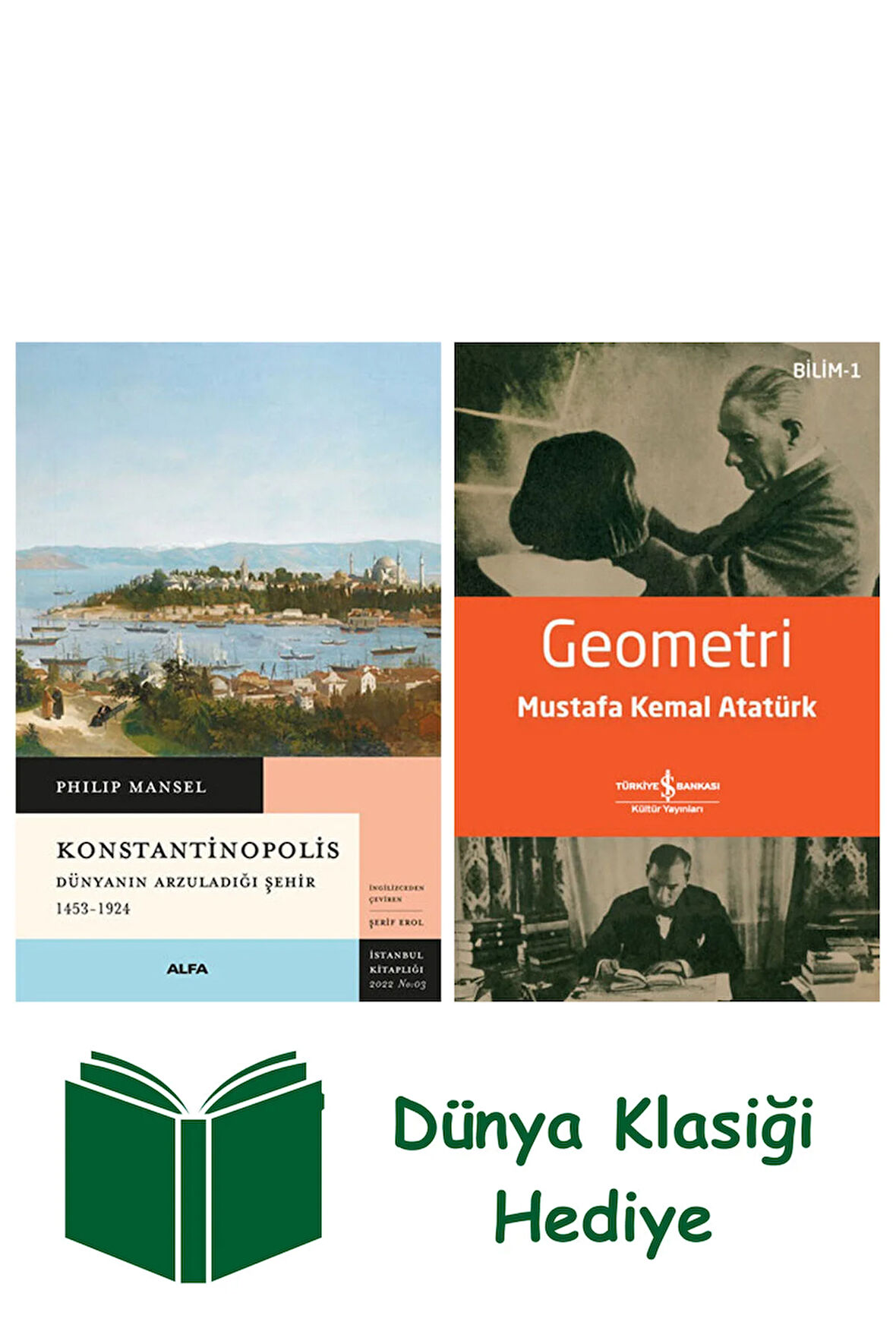 Konstantinopolis + Geometri + Dünya Klasiği Hediye