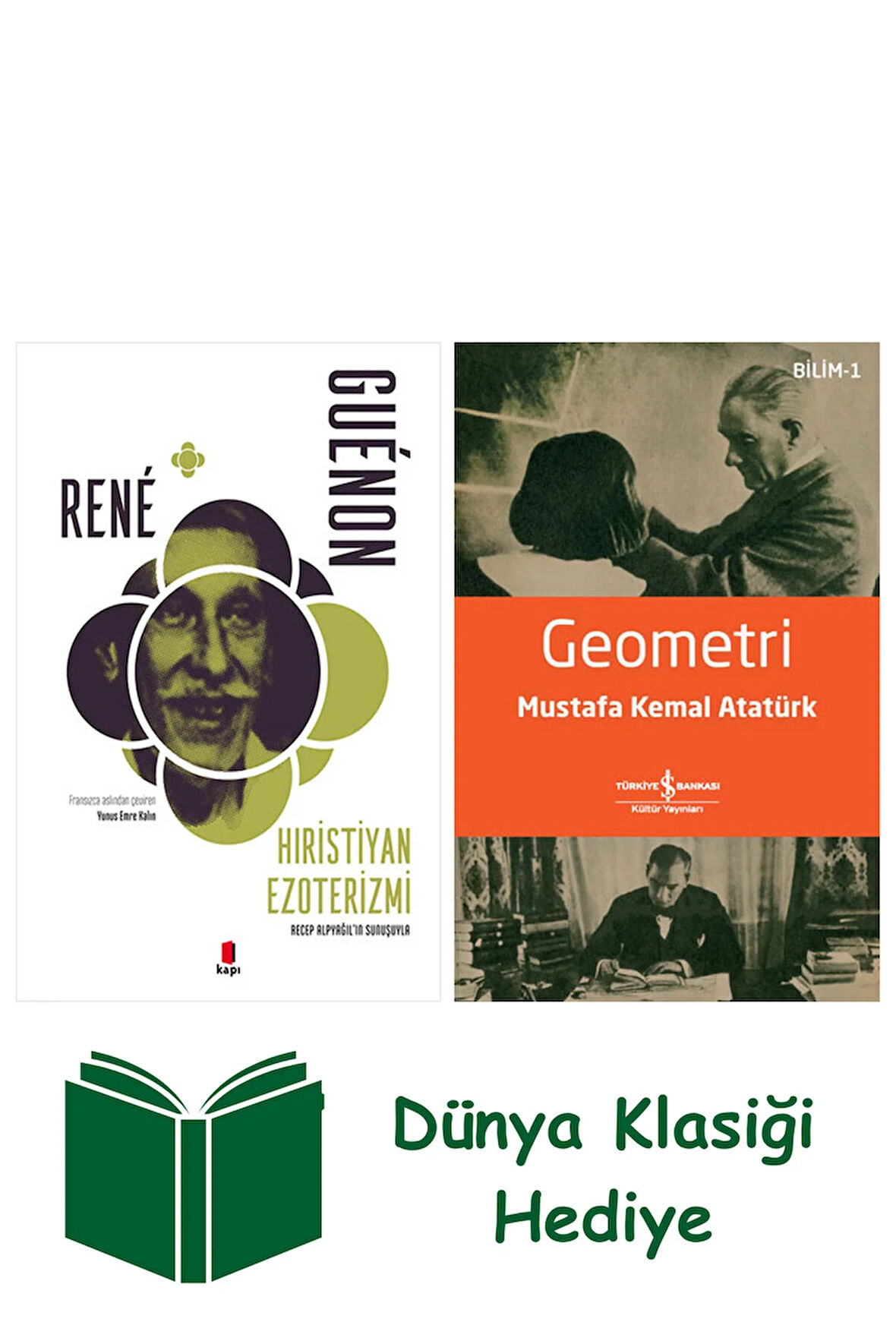 Hıristiyan Ezoterizmi + Geometri + Dünya Klasiği Hediye