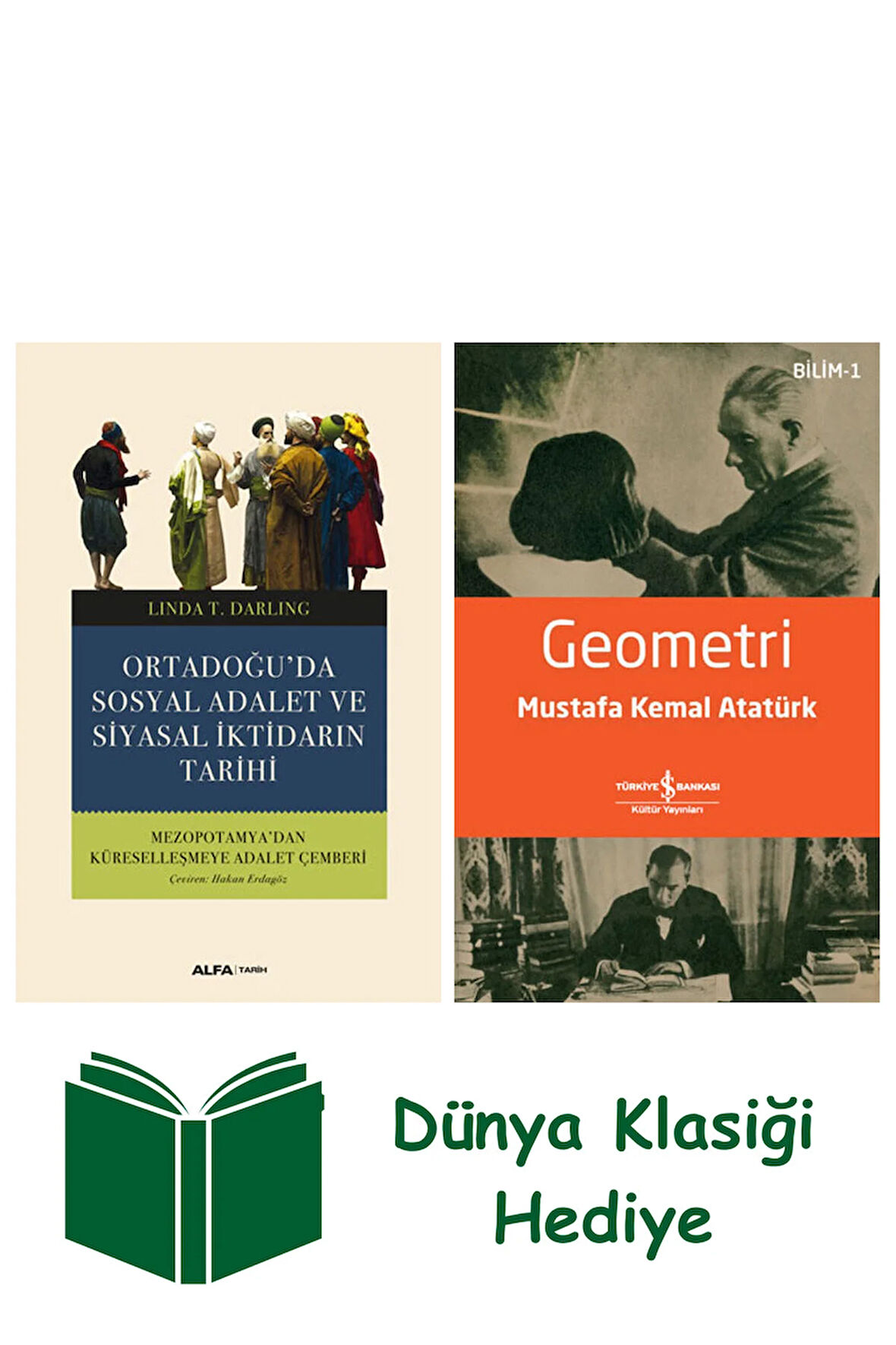 Ortadoğu’da Sosyal Adalet ve Siyasal İktidarın Tarihi + Geometri + Dünya Klasiği Hediye