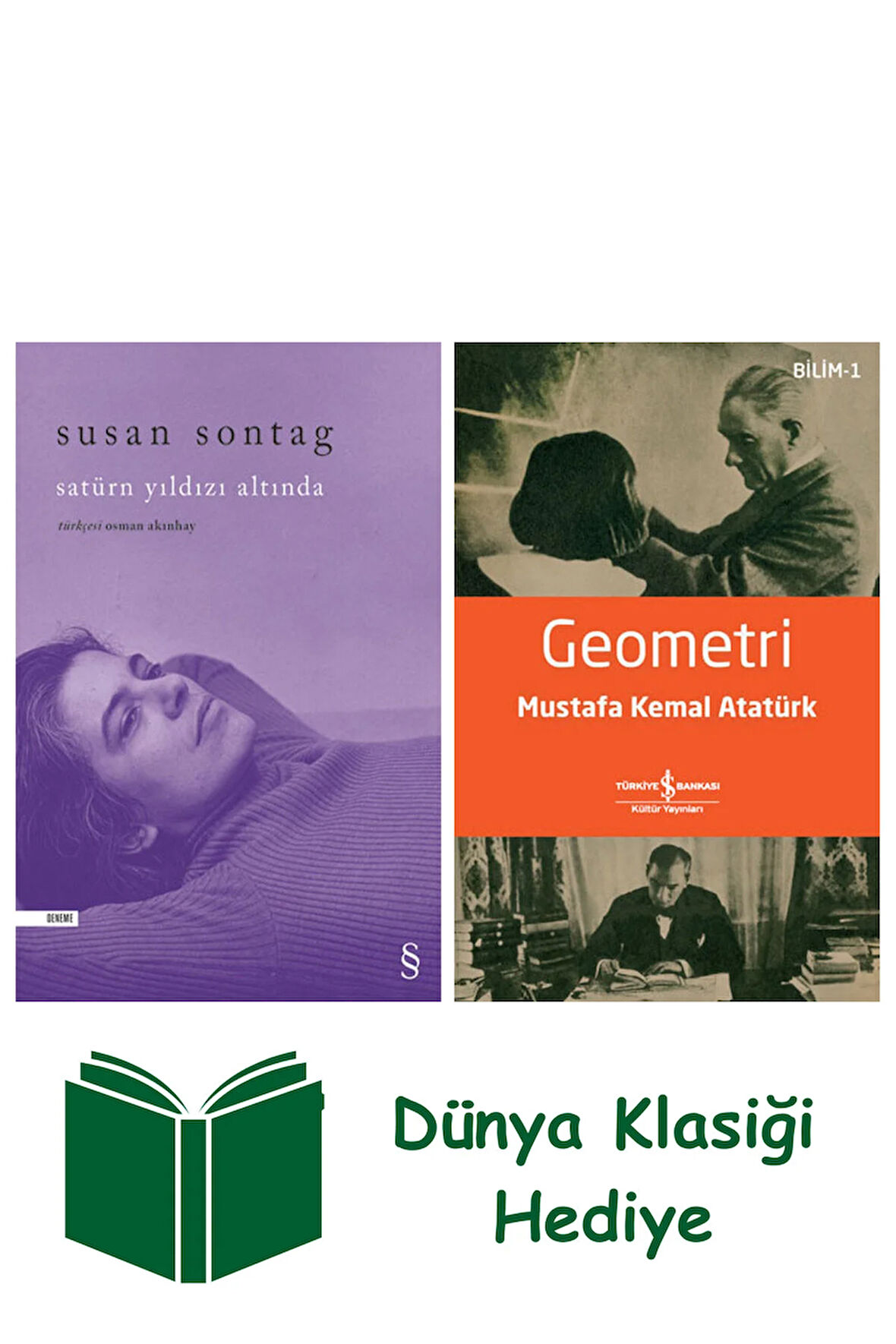 Satürn Yıldızı Altında + Geometri + Dünya Klasiği Hediye