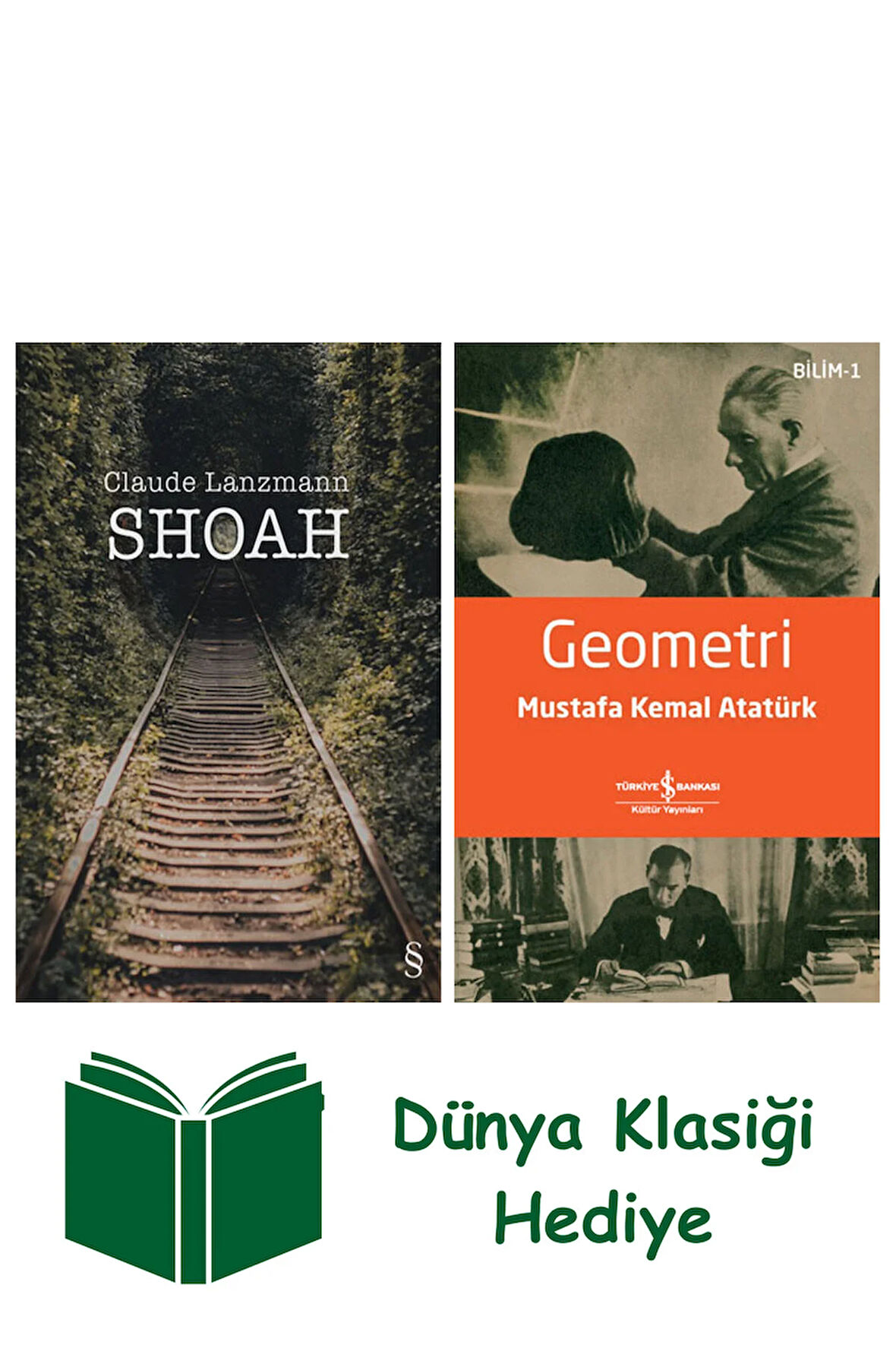 Shoah + Geometri + Dünya Klasiği Hediye