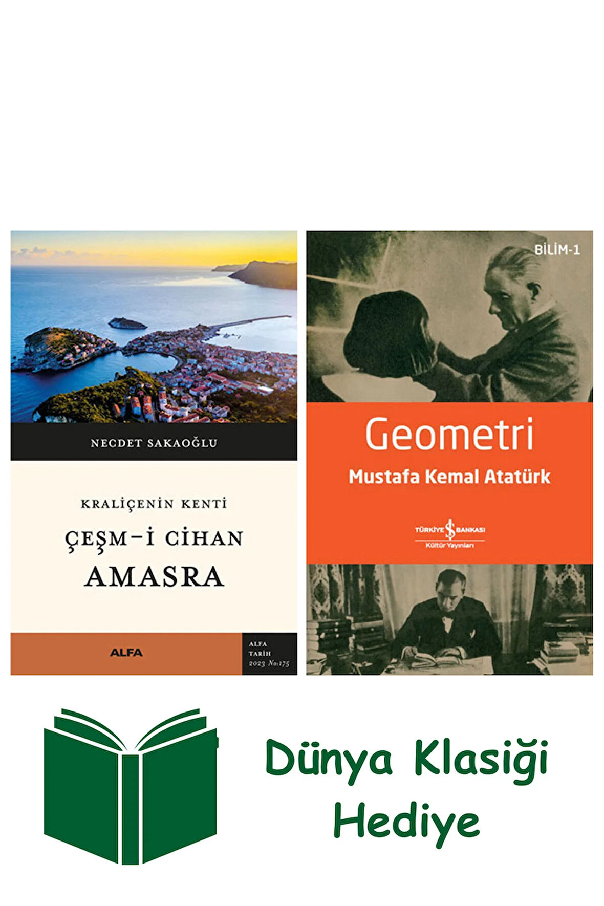 Çeşm-i Cihan Amasra + Geometri + Dünya Klasiği Hediye