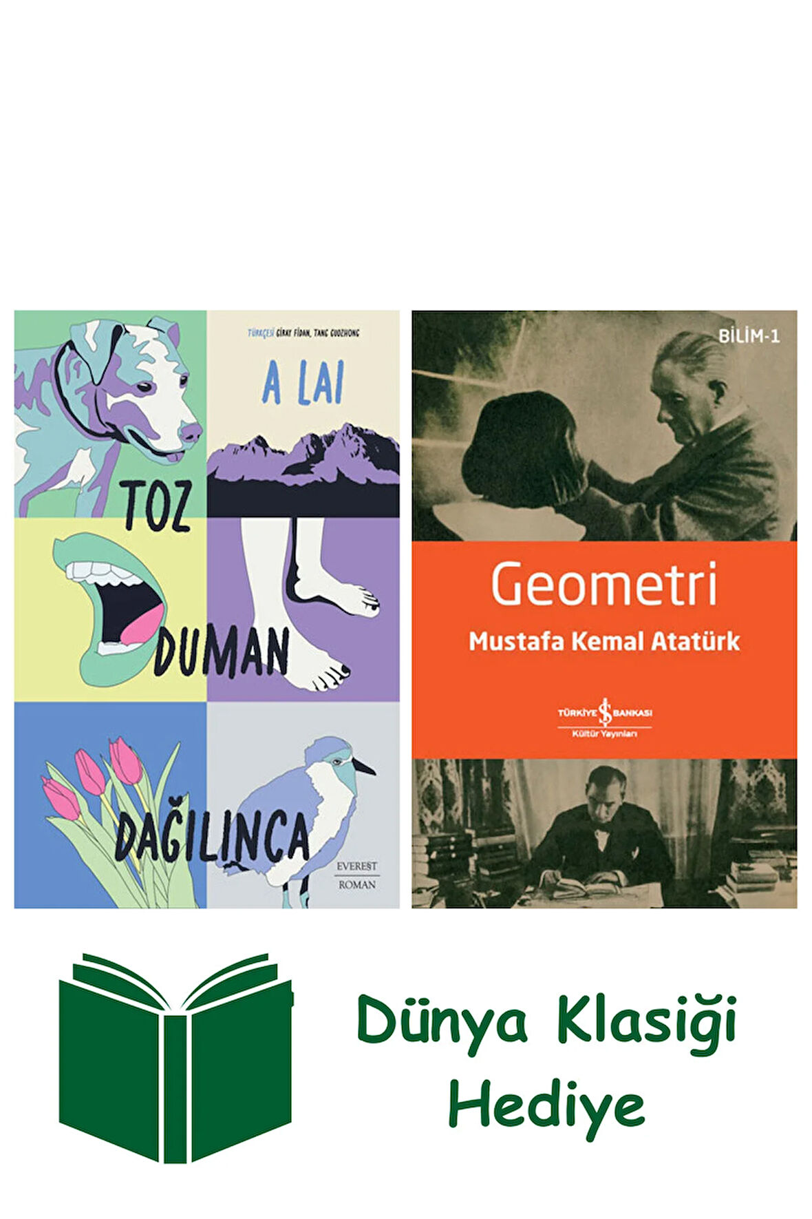 Toz Duman Dağılınca + Geometri + Dünya Klasiği Hediye