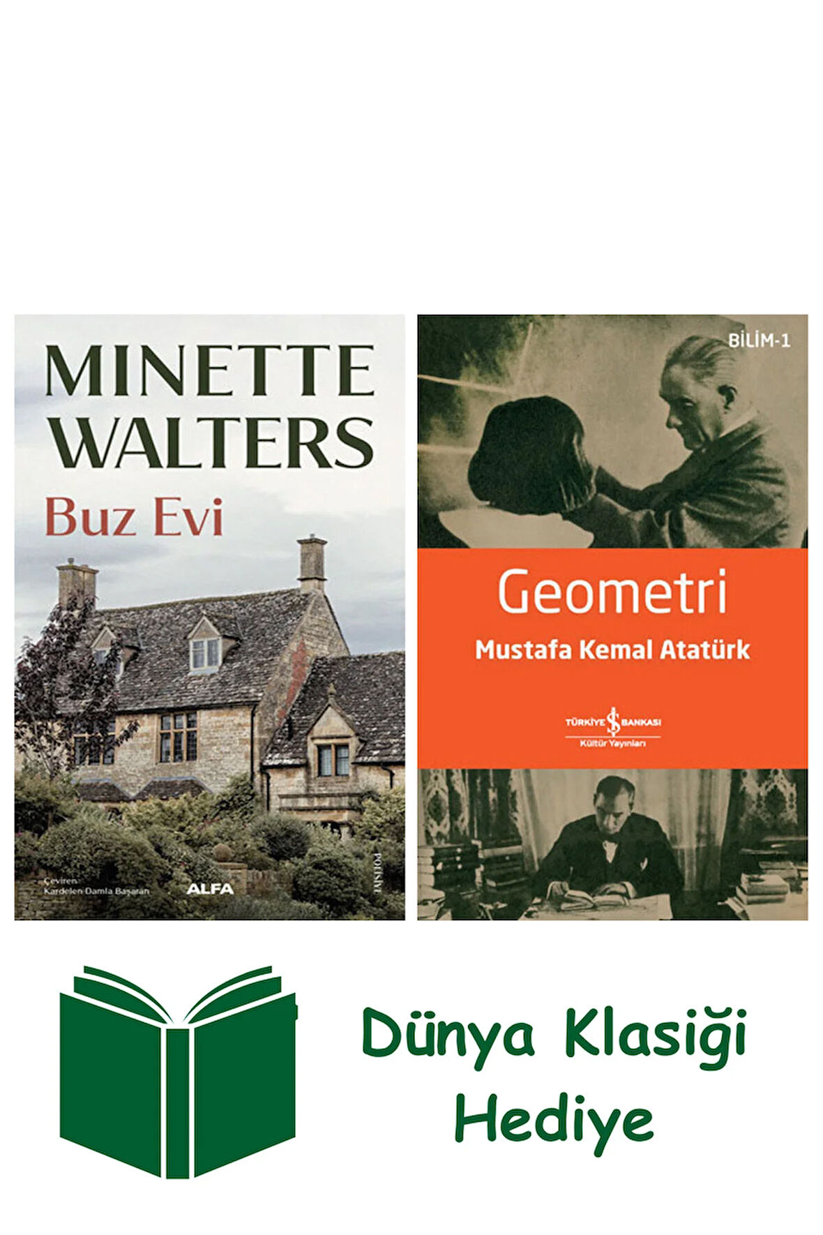 Buz Evi + Geometri + Dünya Klasiği Hediye