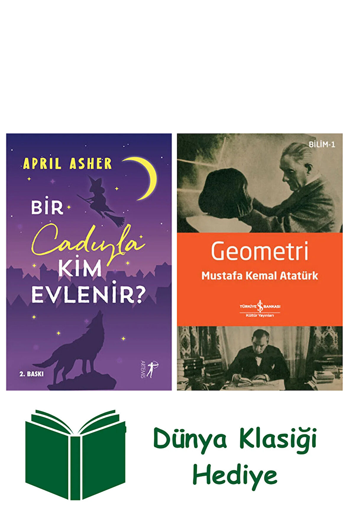 Bir Cadıyla Kim Evlenir? + Geometri + Dünya Klasiği Hediye