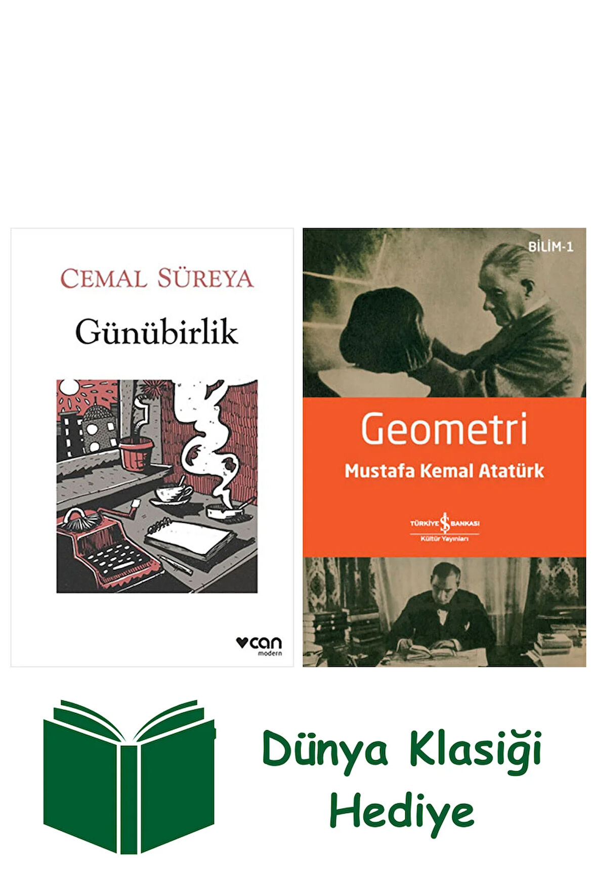 Günübirlik + Geometri + Dünya Klasiği Hediye