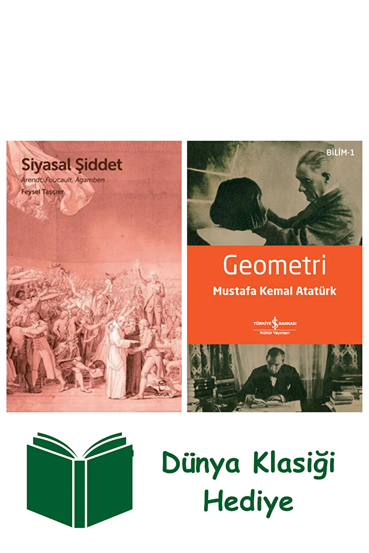 Siyasal Şiddet + Geometri + Dünya Klasiği Hediye