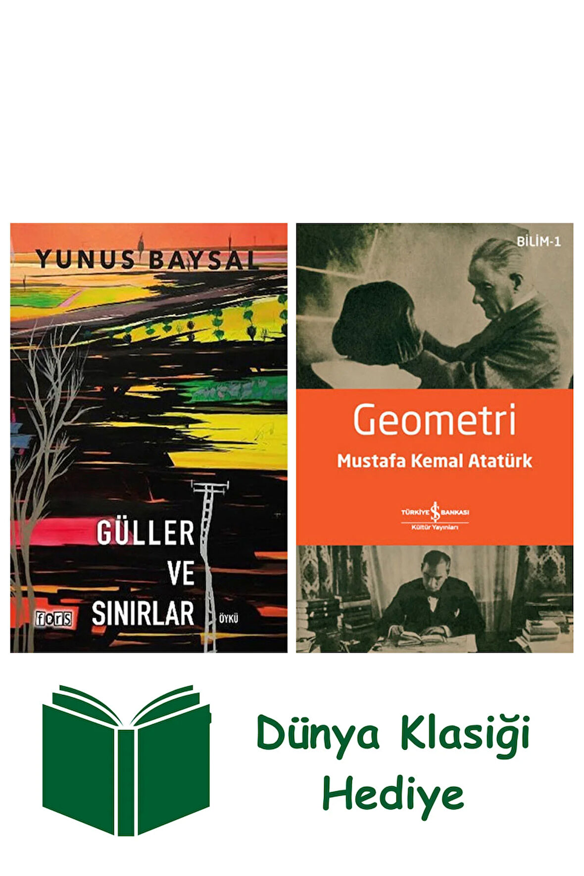 Güller Ve Sınırlar + Geometri + Dünya Klasiği Hediye
