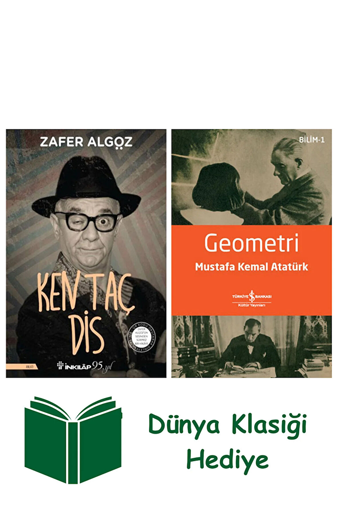 Ken Taç Dis + Geometri + Dünya Klasiği Hediye