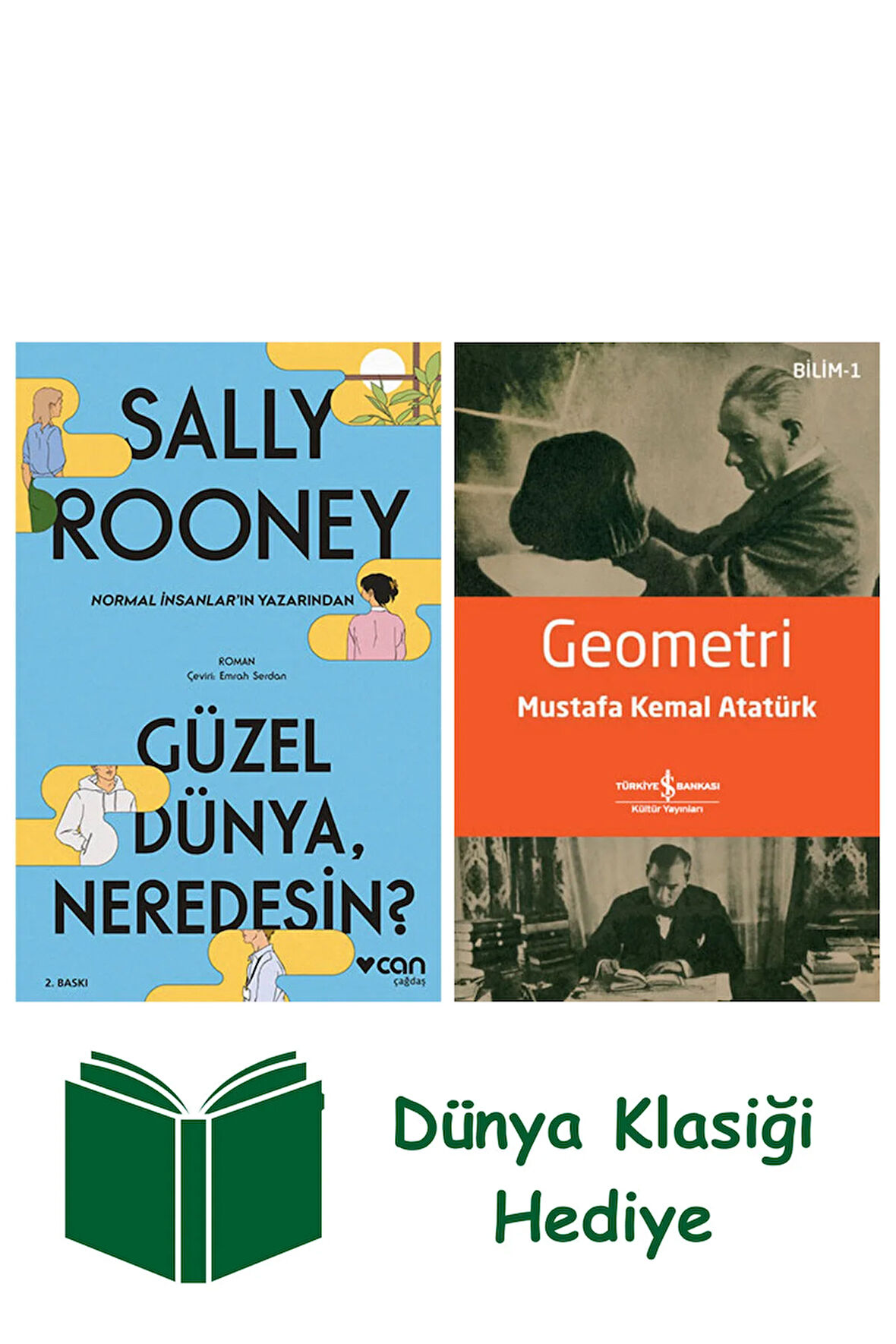 Güzel Dünya Neredesin? + Geometri + Dünya Klasiği Hediye