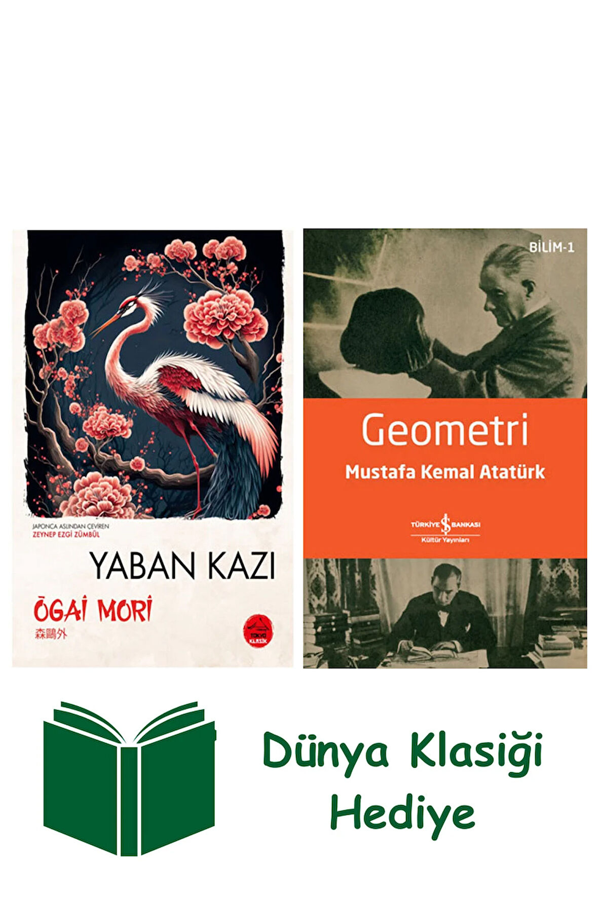Yaban Kazı + Geometri + Dünya Klasiği Hediye