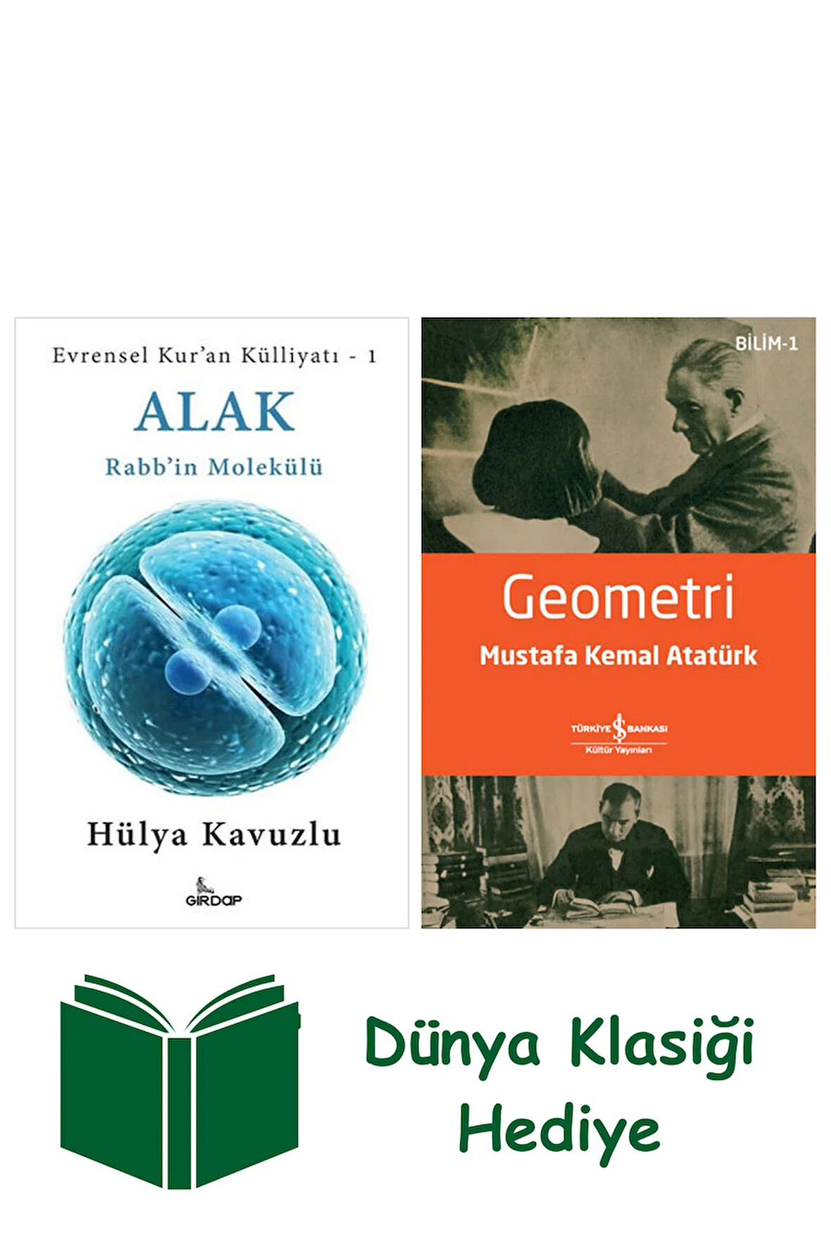 Alak - Rabb'in Molekülü - Evrensel Kur'an Külliyatı 1 + Geometri + Dünya Klasiği Hediye