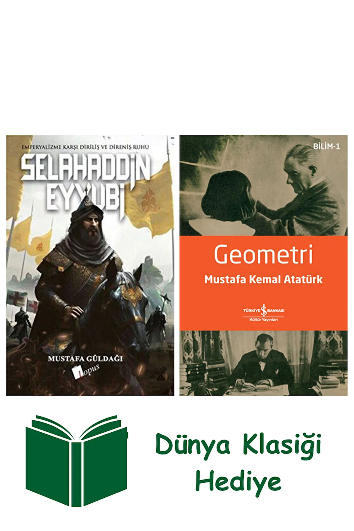 Selahaddin Eyyubi + Geometri + Dünya Klasiği Hediye