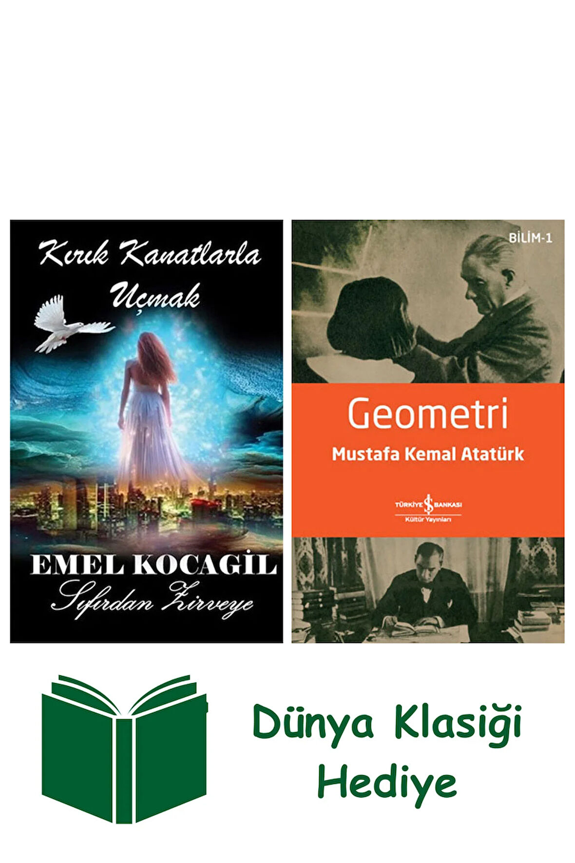 Kırık Kanatlarla Uçmak - Sıfırdan Zirveye + Geometri + Dünya Klasiği Hediye