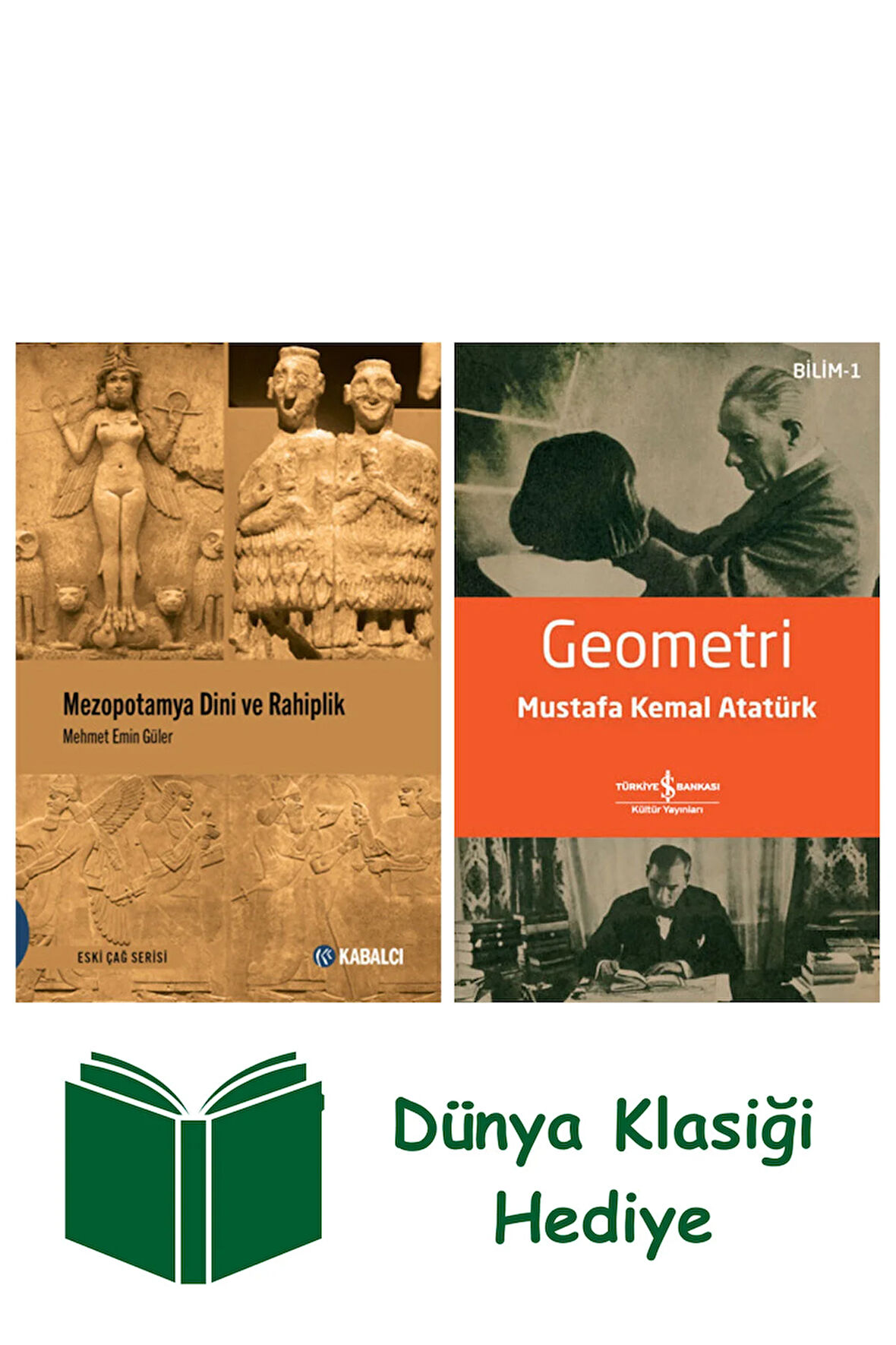 Mezopotamya Dini ve Rahiplik + Geometri + Dünya Klasiği Hediye