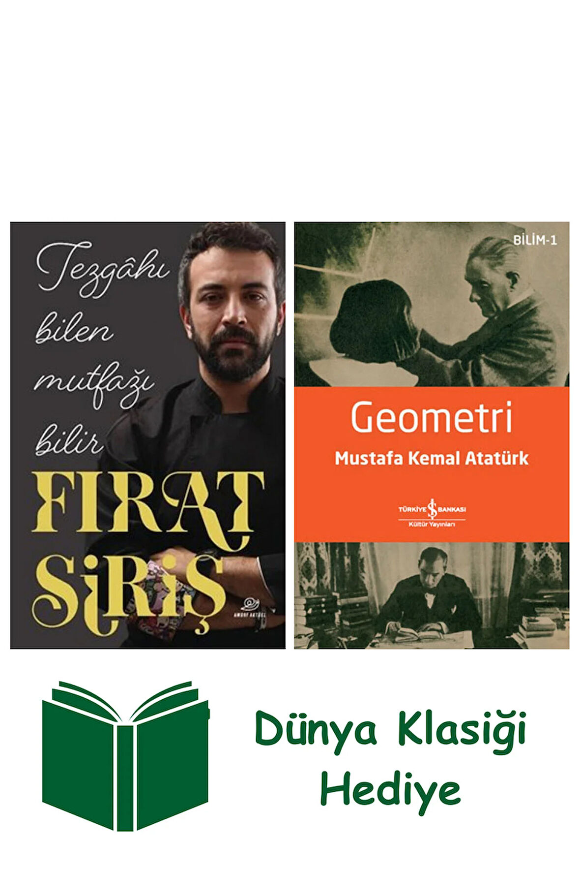 Tezgahı Bilen Mutfağı Bilir + Geometri + Dünya Klasiği Hediye