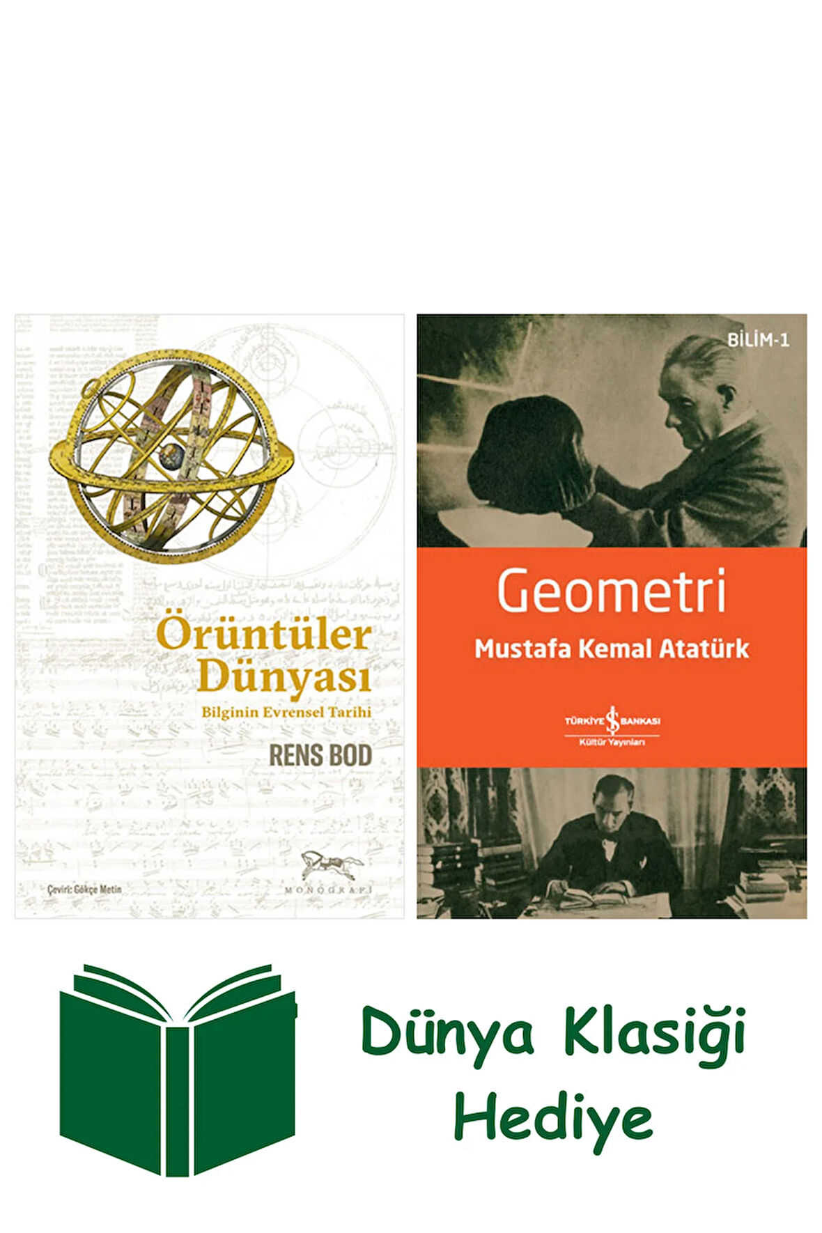 Örüntüler Dünyası + Geometri + Dünya Klasiği Hediye