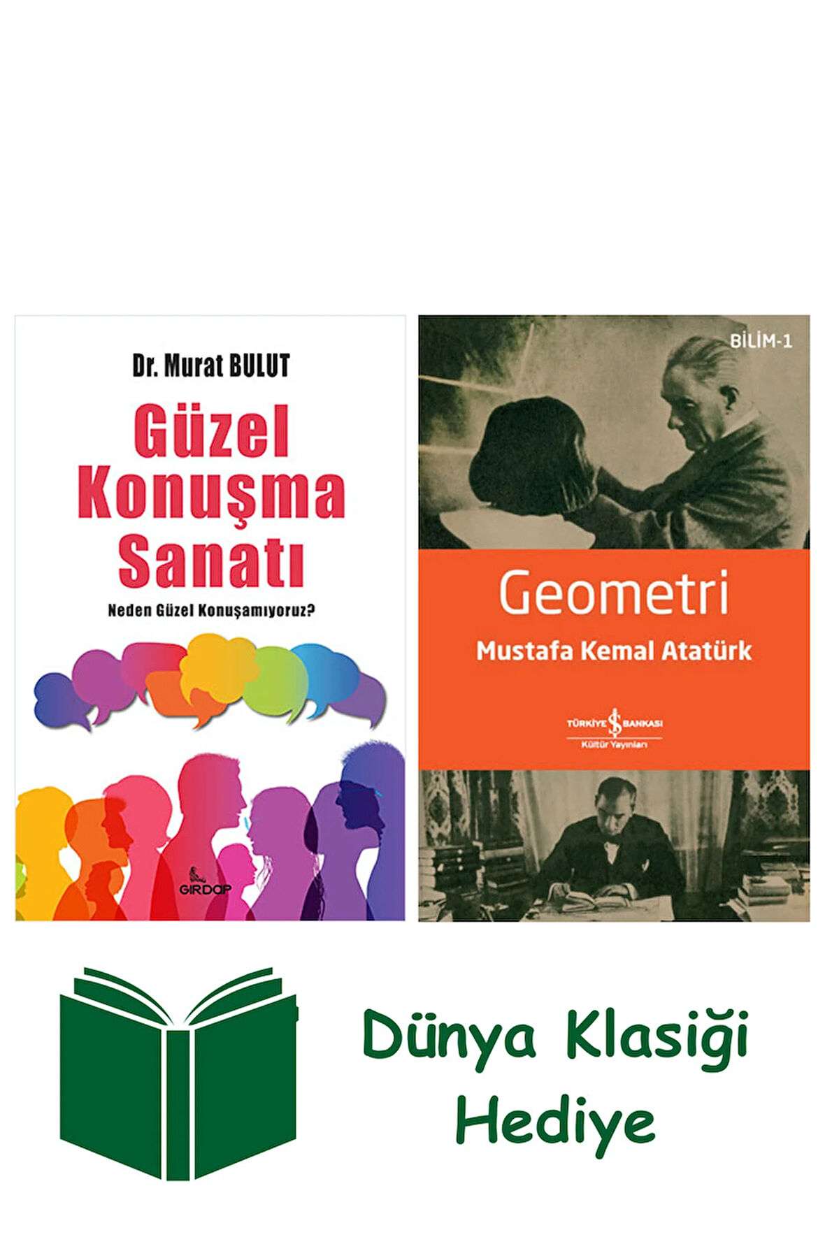 Güzel Konuşma Sanatı + Geometri + Dünya Klasiği Hediye