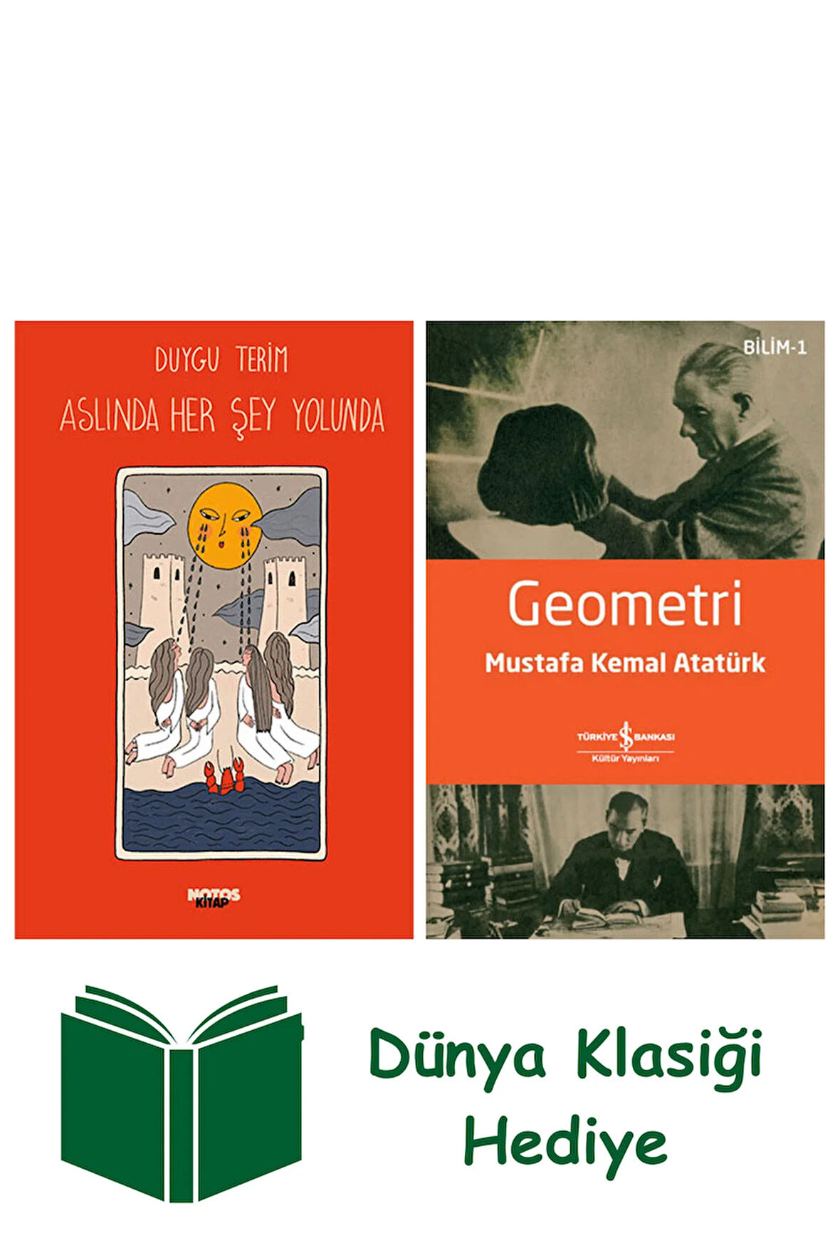 Aslında Her Şey Yolunda + Geometri + Dünya Klasiği Hediye