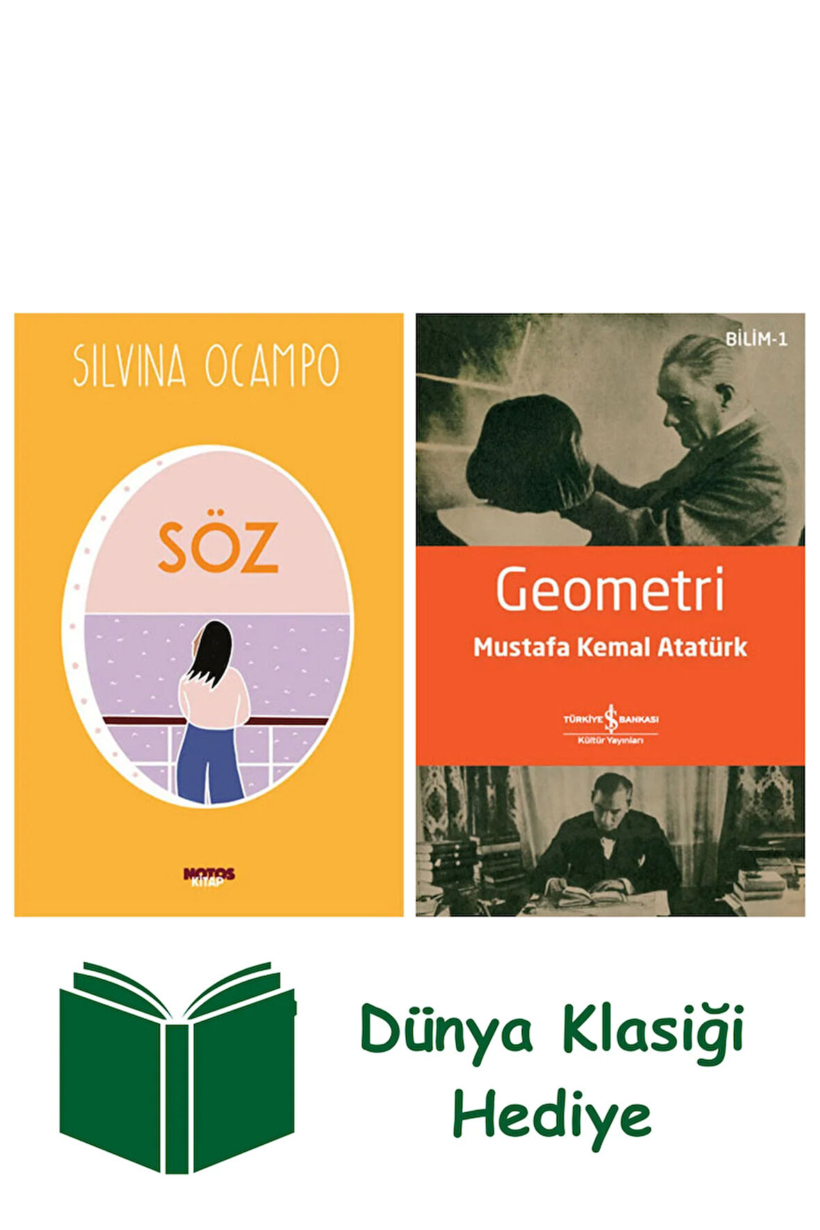 Söz + Geometri + Dünya Klasiği Hediye