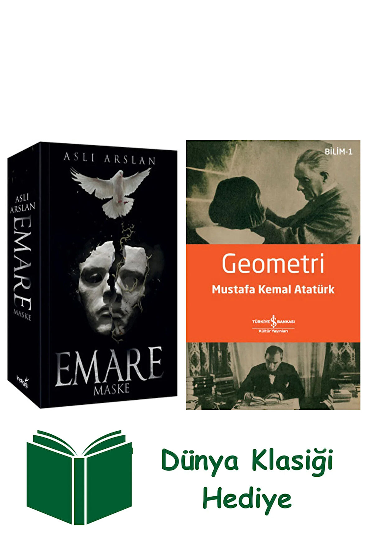 Emare - Maske + Geometri + Dünya Klasiği Hediye