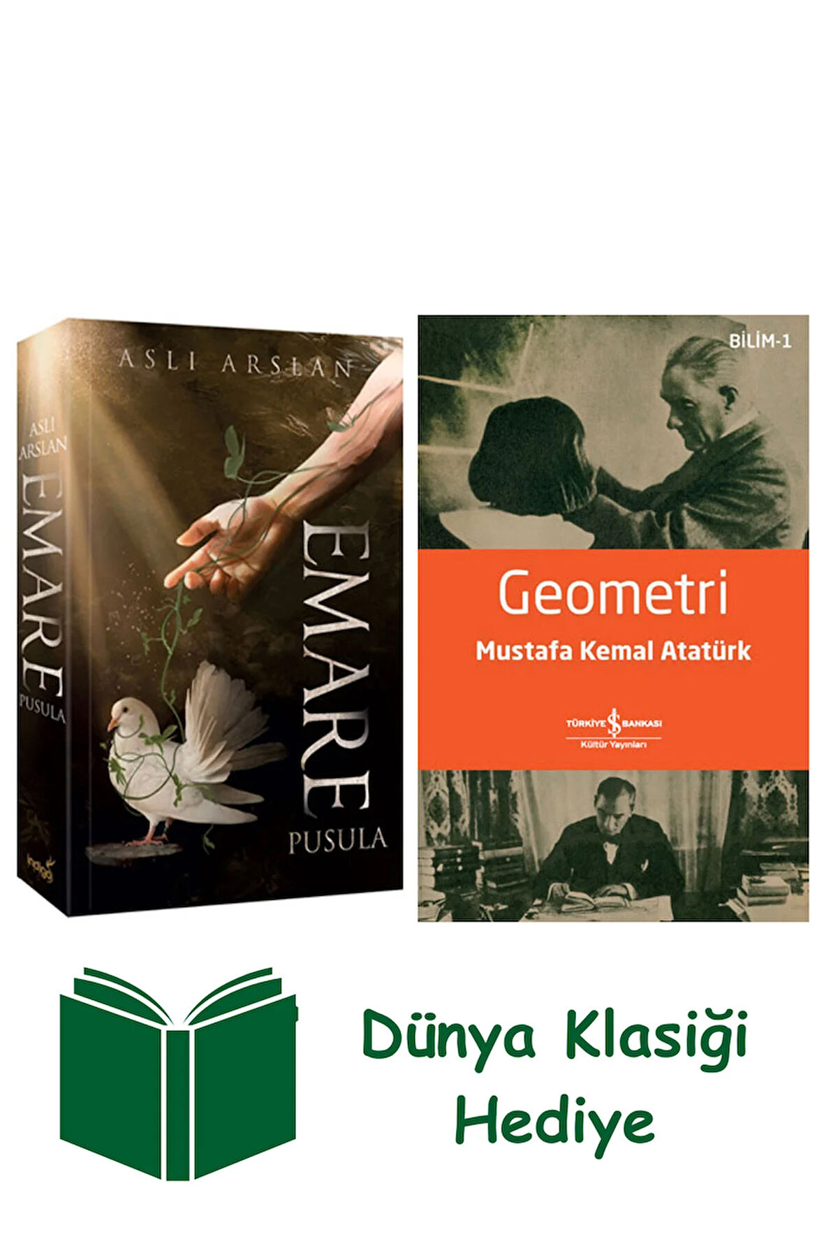 Emare - Pusula + Geometri + Dünya Klasiği Hediye