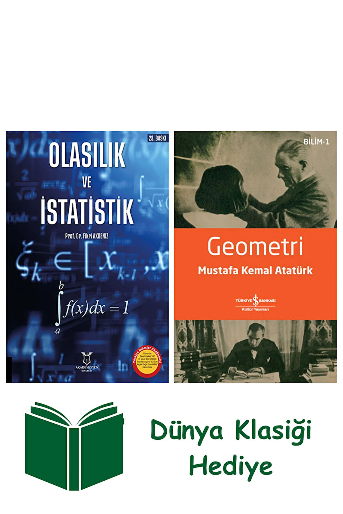 Olasılık ve İstatistik + Geometri + Dünya Klasiği Hediye