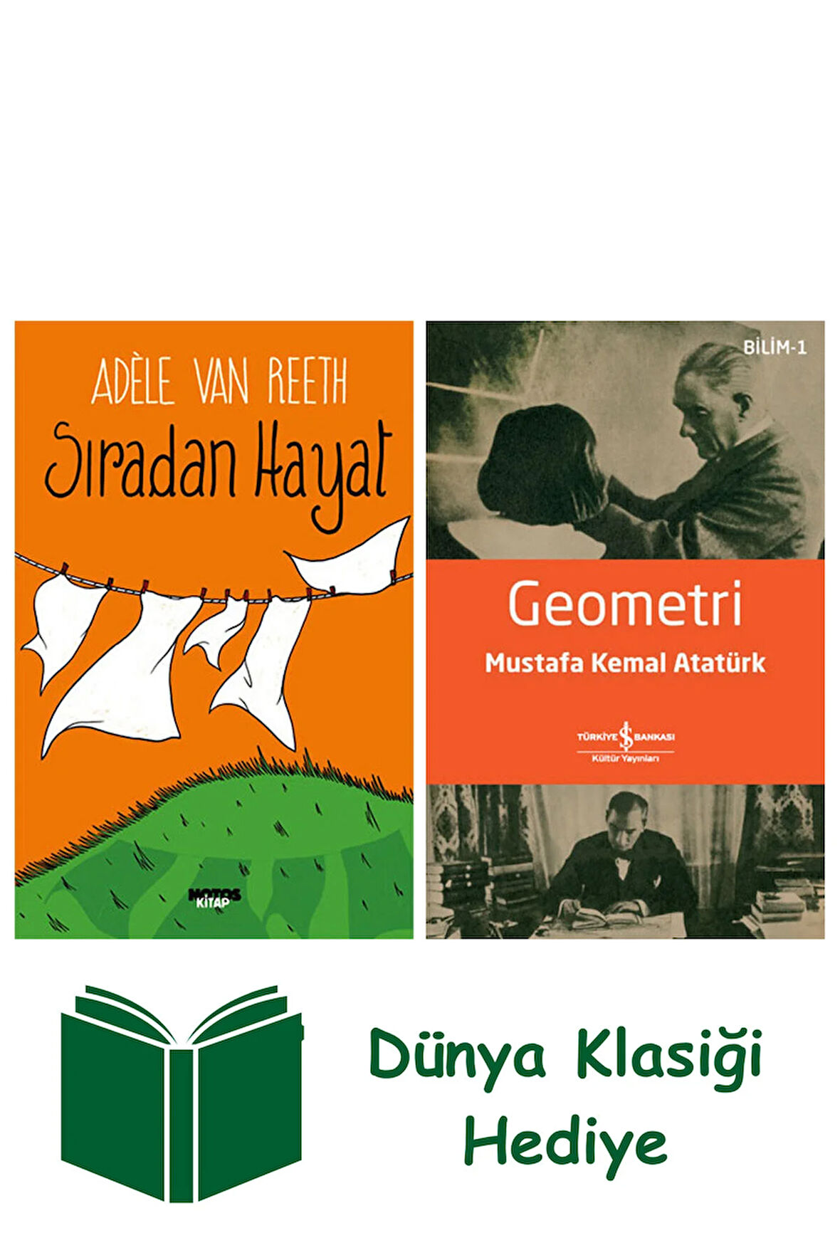 Sıradan Hayat + Geometri + Dünya Klasiği Hediye