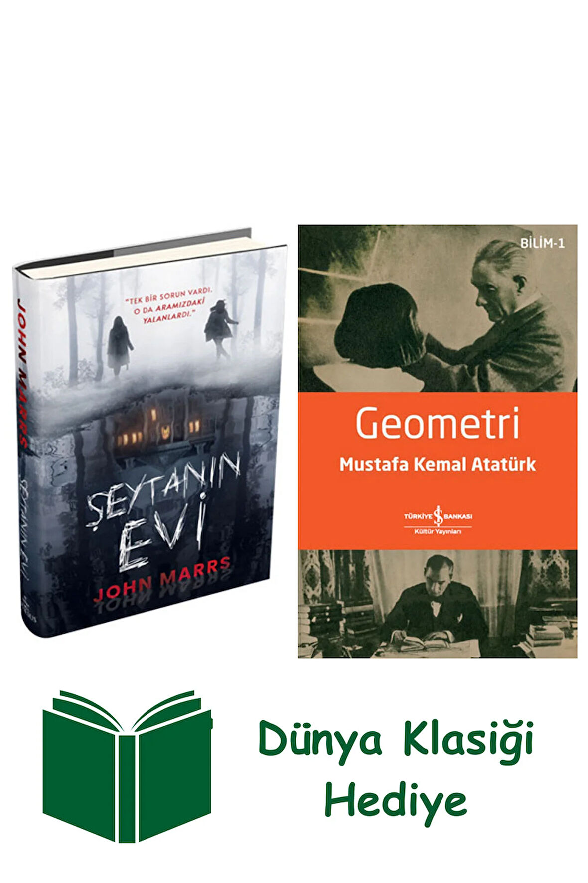 Şeytanın Evi (Ciltli) + Geometri + Dünya Klasiği Hediye