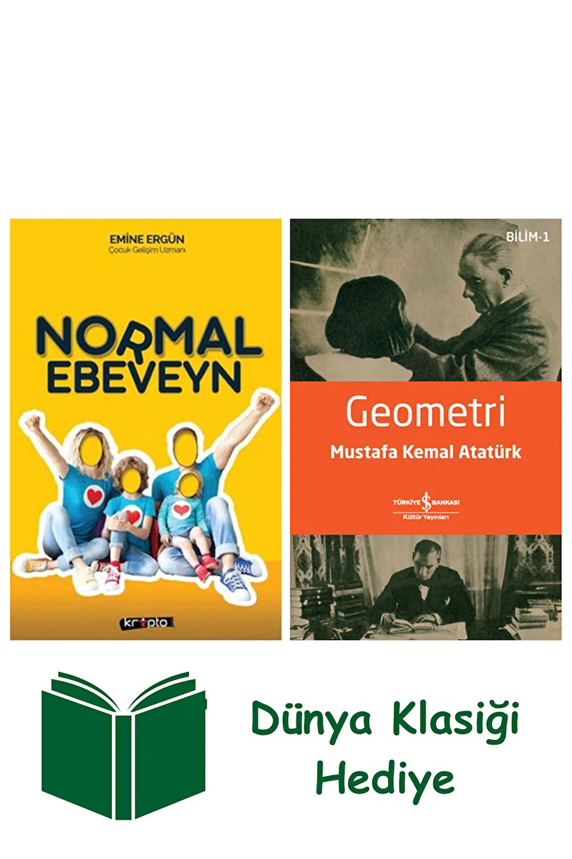 Normal Ebeveyn + Geometri + Dünya Klasiği Hediye