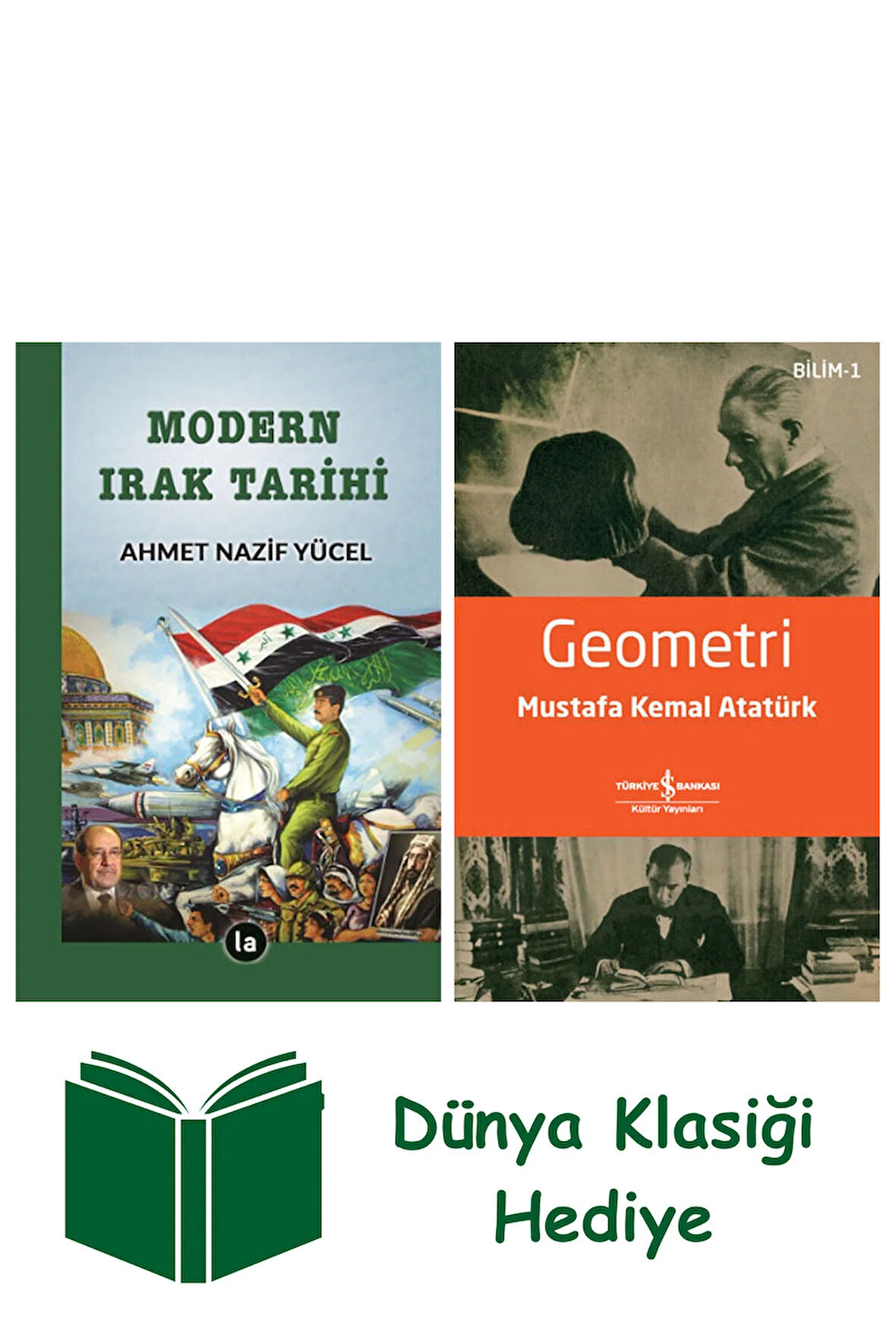 Modern Irak Tarihi + Geometri + Dünya Klasiği Hediye