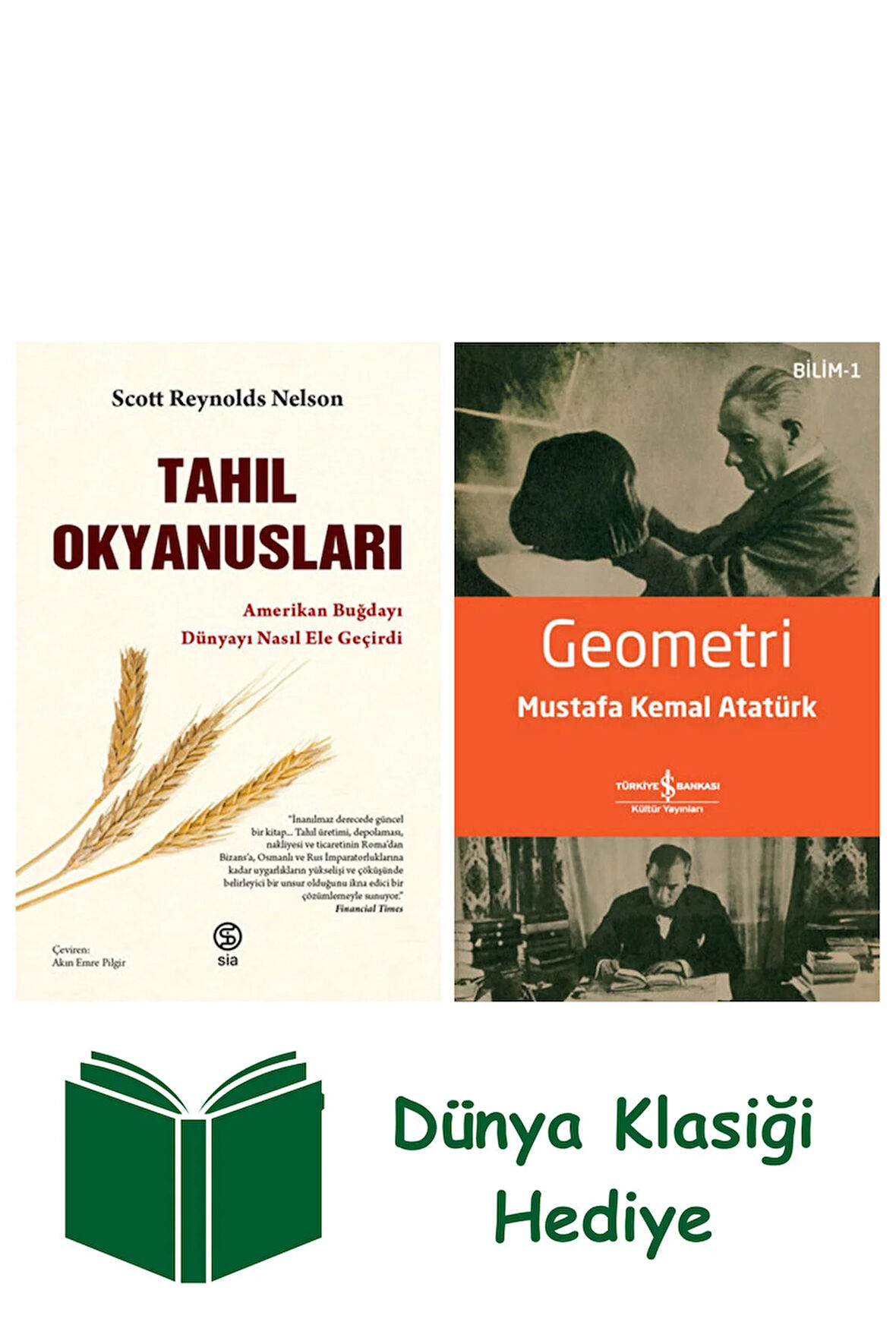 Tahıl Okyanusları + Geometri + Dünya Klasiği Hediye