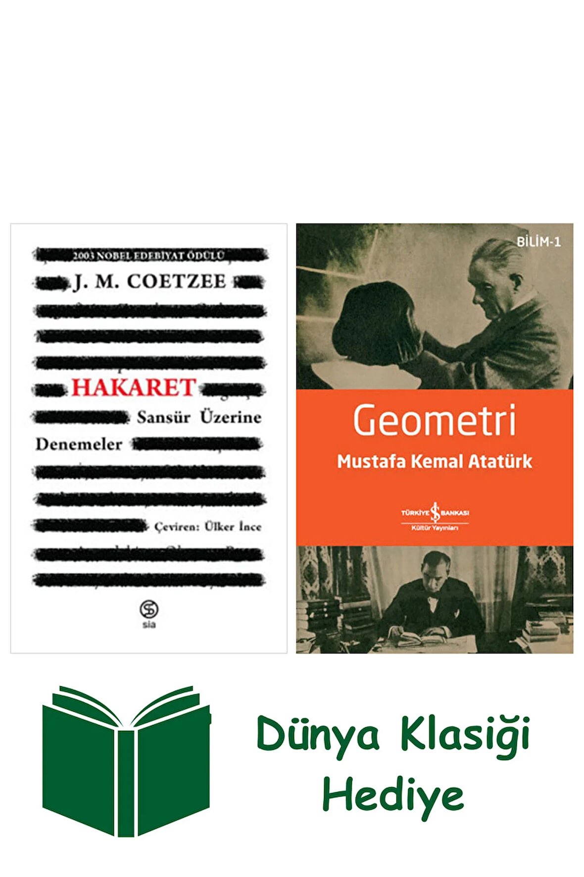 Hakaret - Sansür Üzerine Denemeler + Geometri + Dünya Klasiği Hediye
