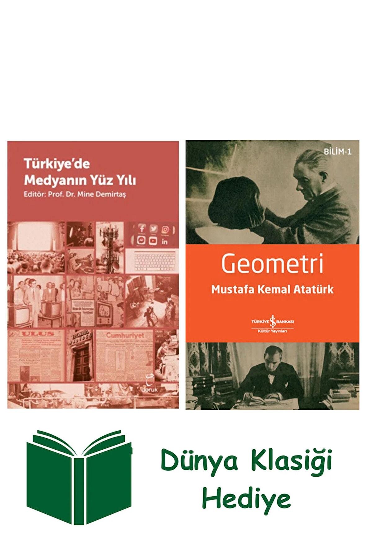Türkiye’de Medyanın Yüzyılı + Geometri + Dünya Klasiği Hediye