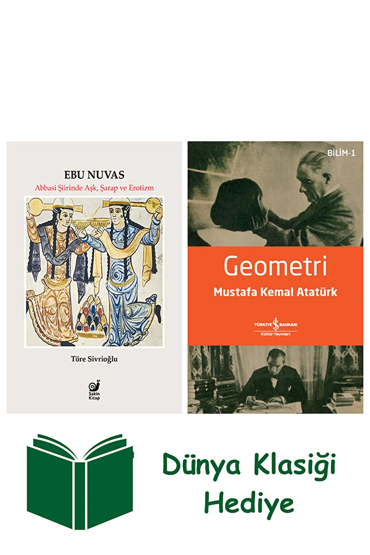 Ebu Nuvas + Geometri + Dünya Klasiği Hediye