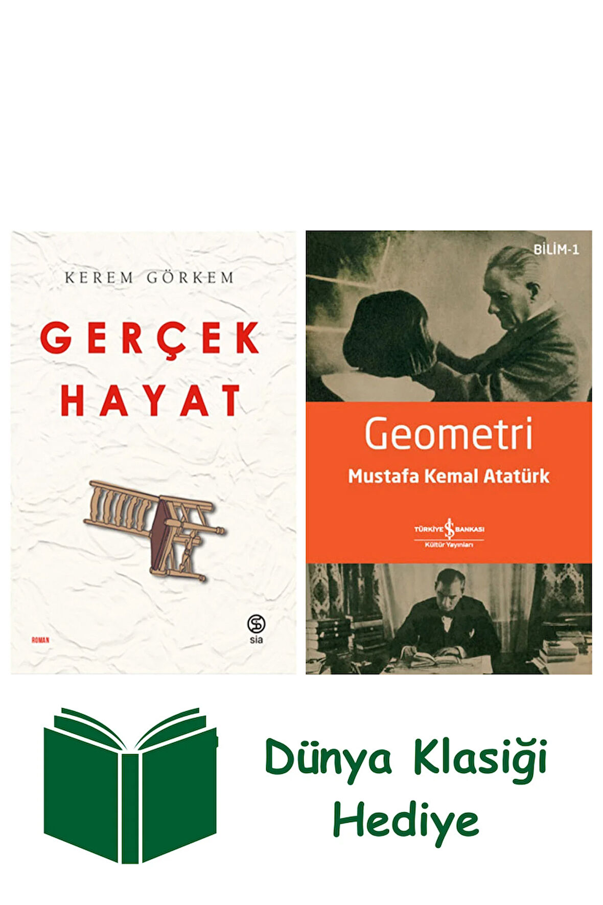 Gerçek Hayat + Geometri + Dünya Klasiği Hediye