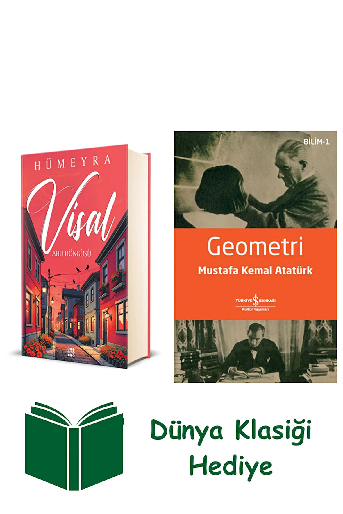 Visal - Ahu Döngüsü (Ciltli) + Geometri + Dünya Klasiği Hediye