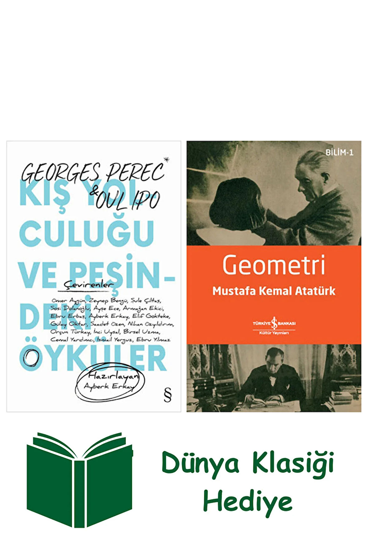 Kış Yolculuğu ve Peşindeki Öyküler + Geometri + Dünya Klasiği Hediye