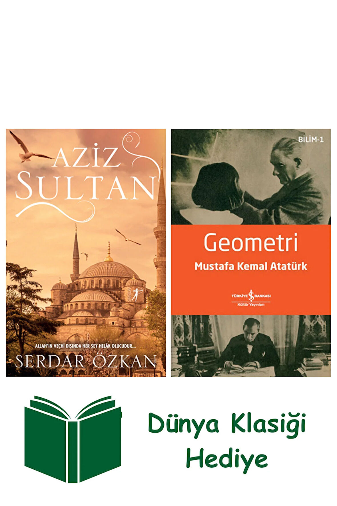 Aziz Sultan + Geometri + Dünya Klasiği Hediye