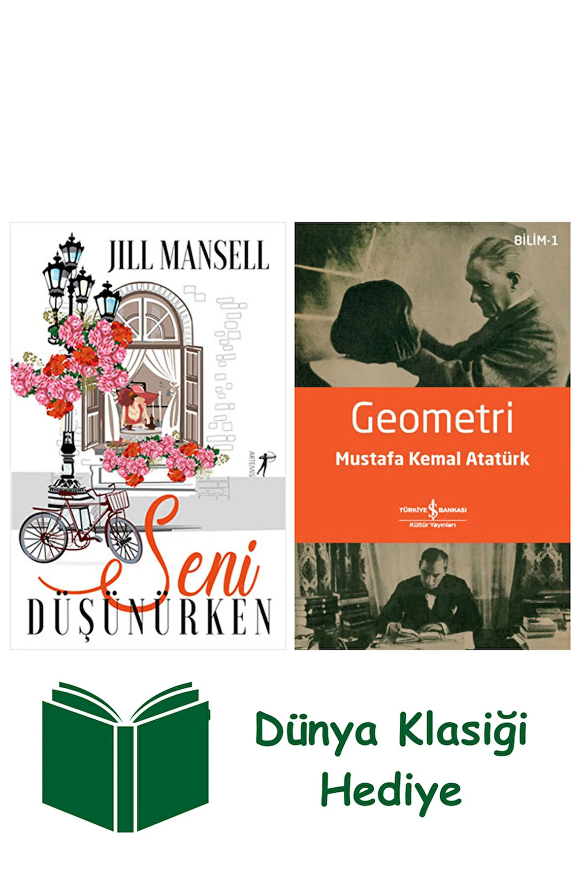 Seni Düşünürken + Geometri + Dünya Klasiği Hediye