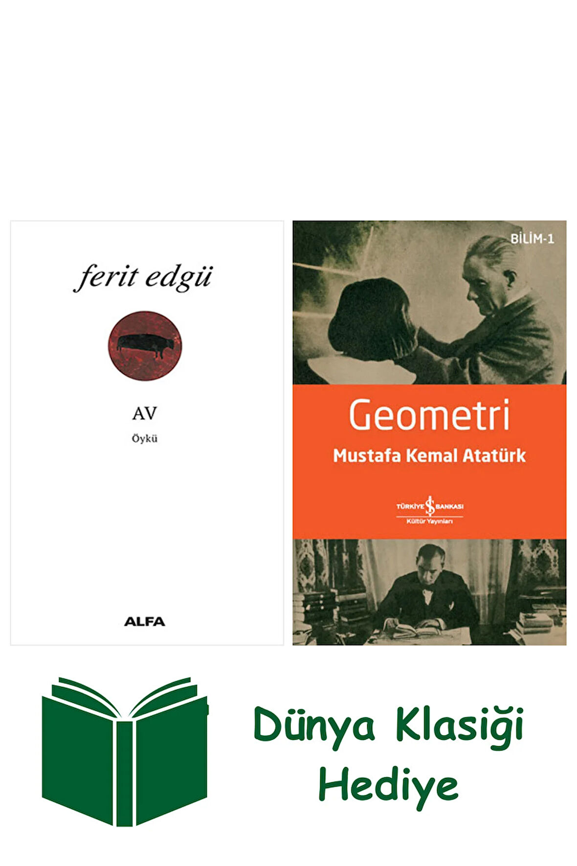 Av + Geometri + Dünya Klasiği Hediye