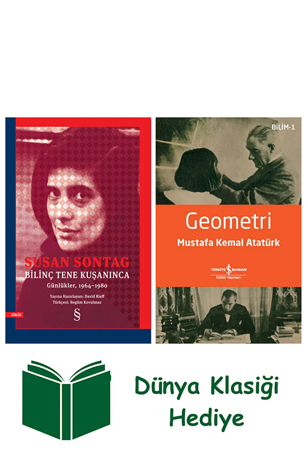 Bilinç Tene Kuşanınca + Geometri + Dünya Klasiği Hediye