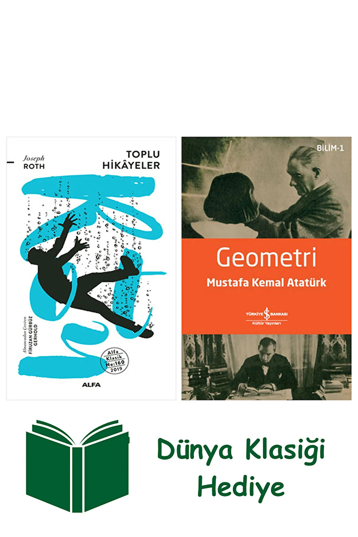 Toplu Hikayeler + Geometri + Dünya Klasiği Hediye