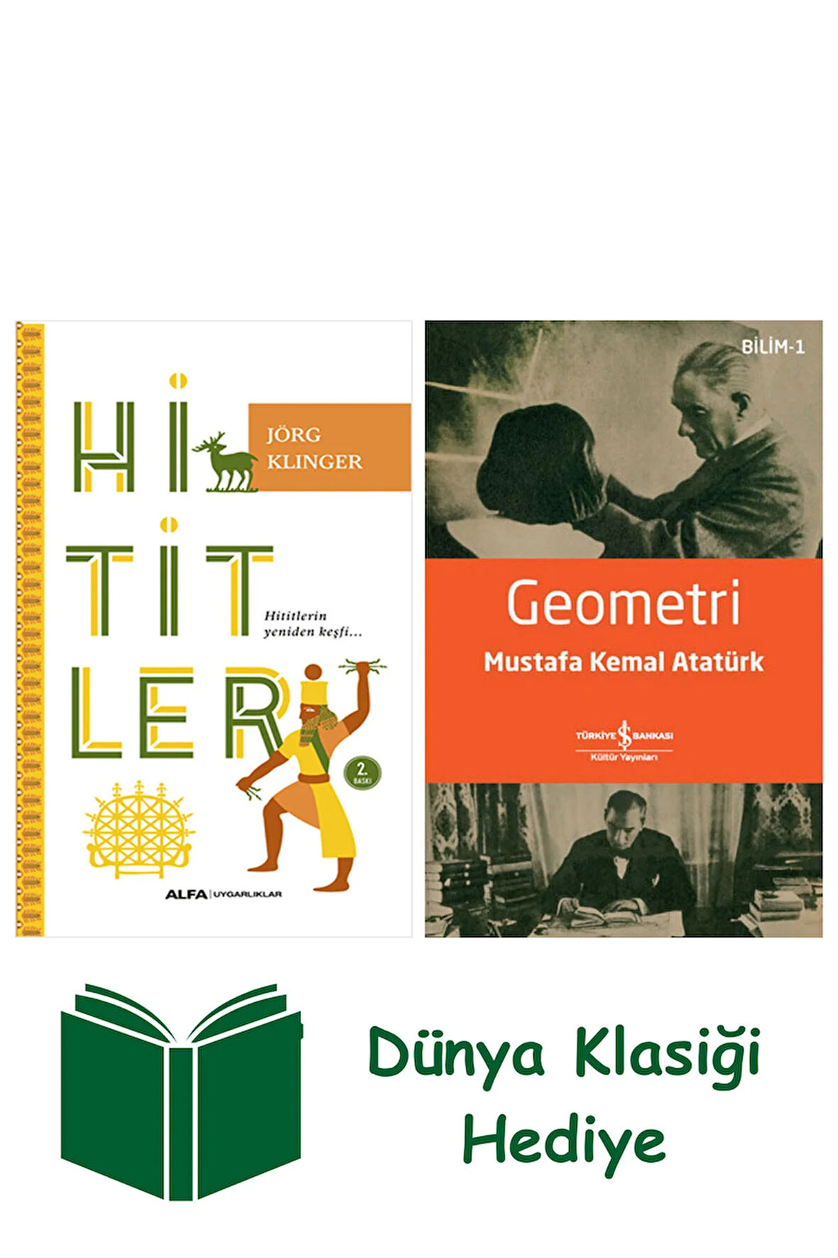 Hititler + Geometri + Dünya Klasiği Hediye
