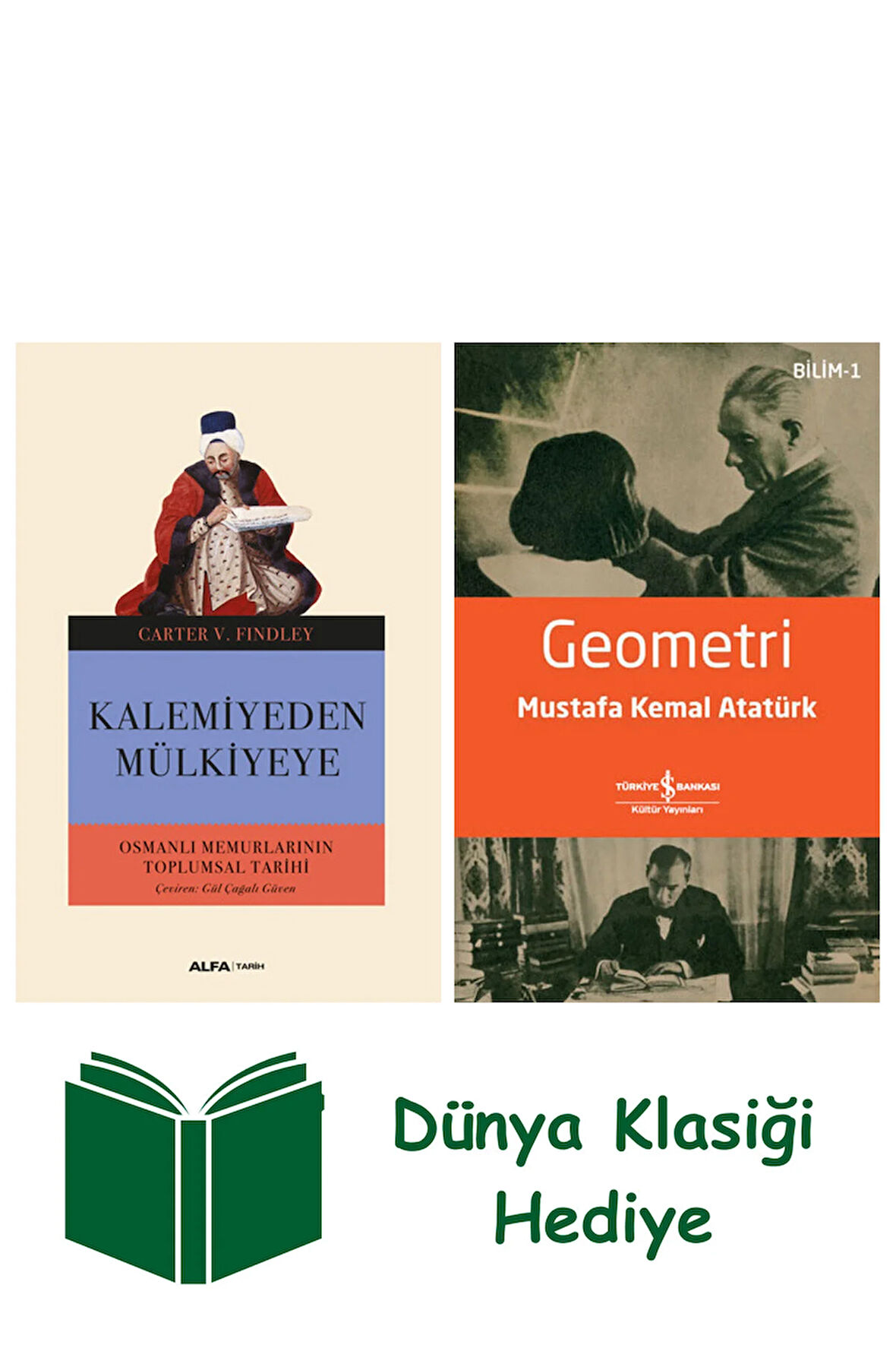 Kalemiyeden Mülkiyeye + Geometri + Dünya Klasiği Hediye