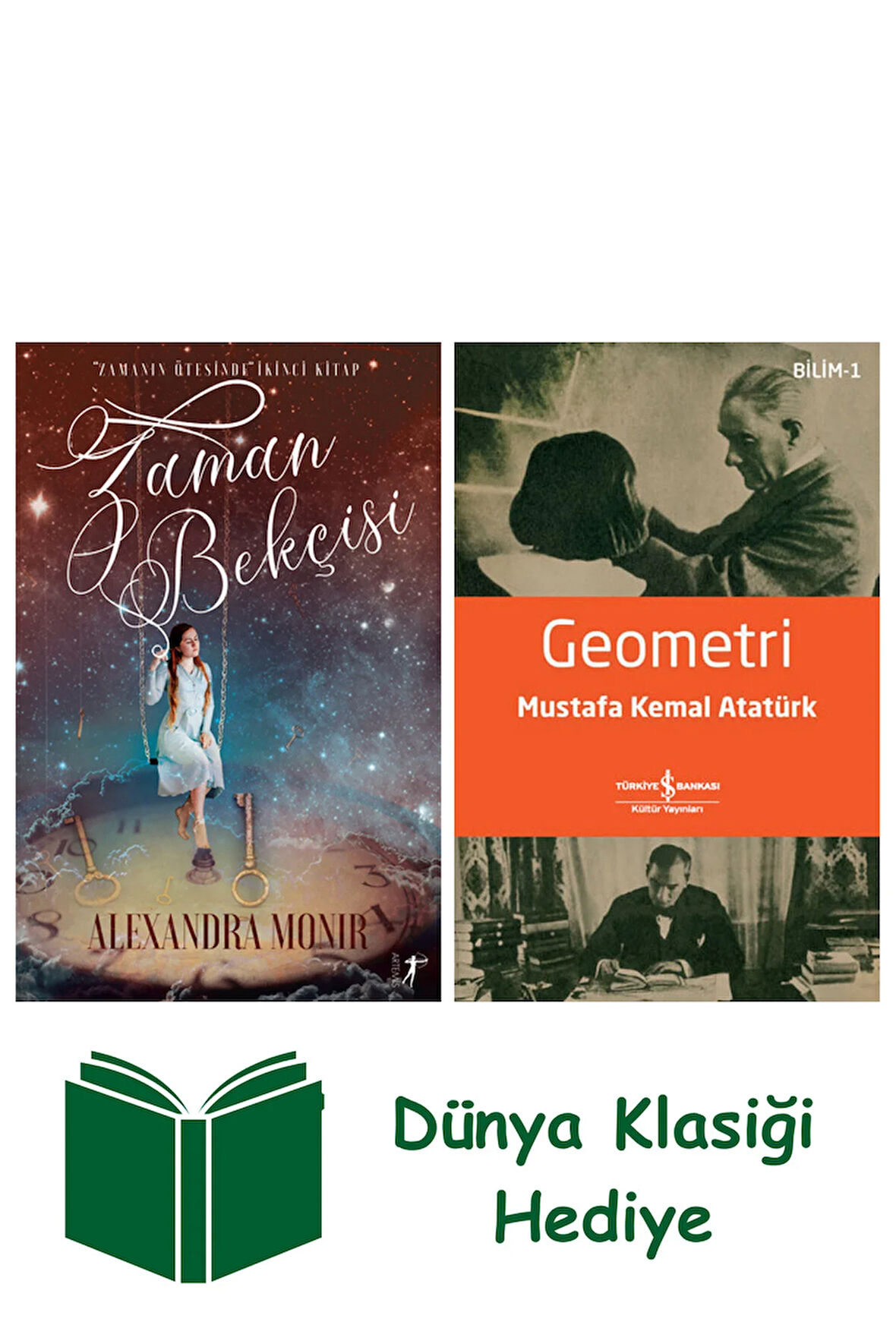 Zaman Bekçisi + Geometri + Dünya Klasiği Hediye