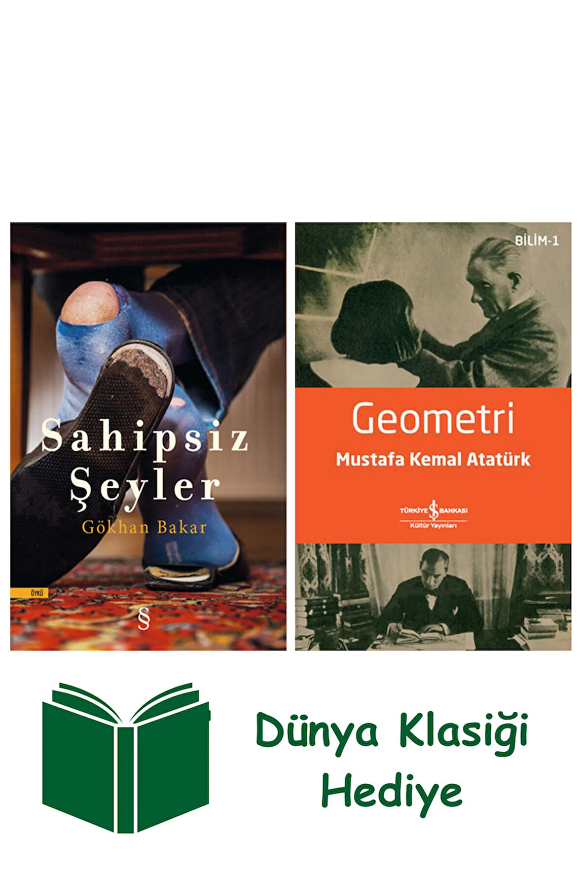 Sahipsiz Şeyler + Geometri + Dünya Klasiği Hediye