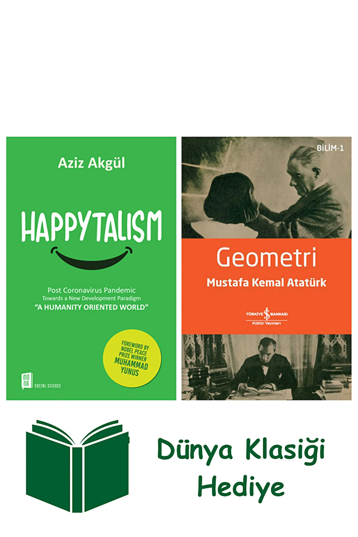 Happytalism + Geometri + Dünya Klasiği Hediye