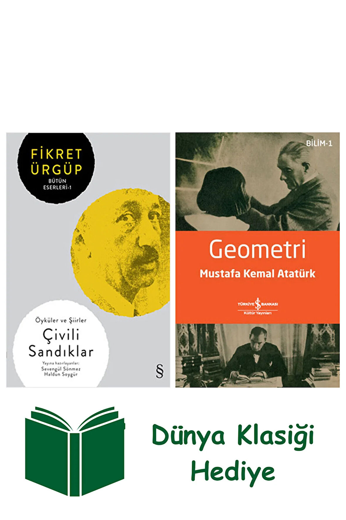 Çivili Sandıklar + Geometri + Dünya Klasiği Hediye