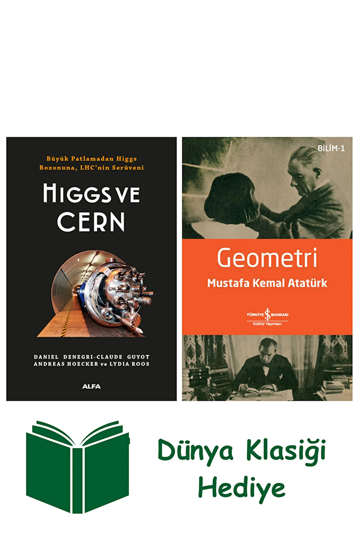 Higgs ve Cern + Geometri + Dünya Klasiği Hediye